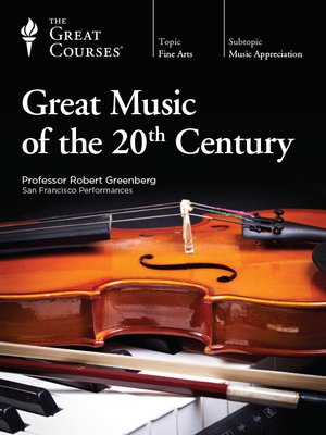 cover image of Great Music of the 20th Century